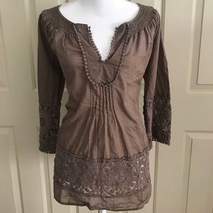 Daniel Rainn 3/4 Sleeve Blouse